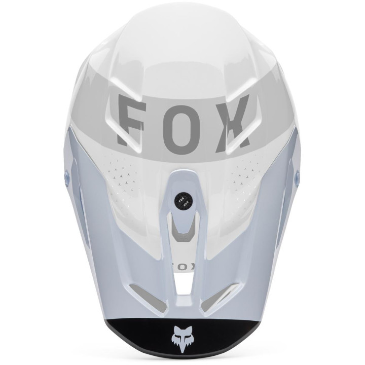 Visière FOX v3 - tine blanc 38910-008-M | Oxmoto