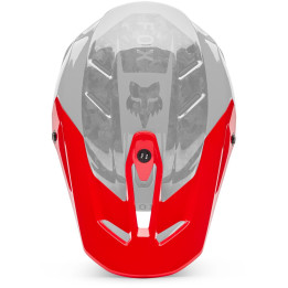 Visière FOX v3 rs - fracture rouge | Oxmoto