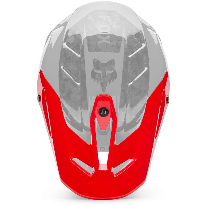 Visière FOX v3 rs - fracture rouge | Oxmoto