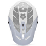 Visière FOX v3 rs - fracture blanc | Oxmoto