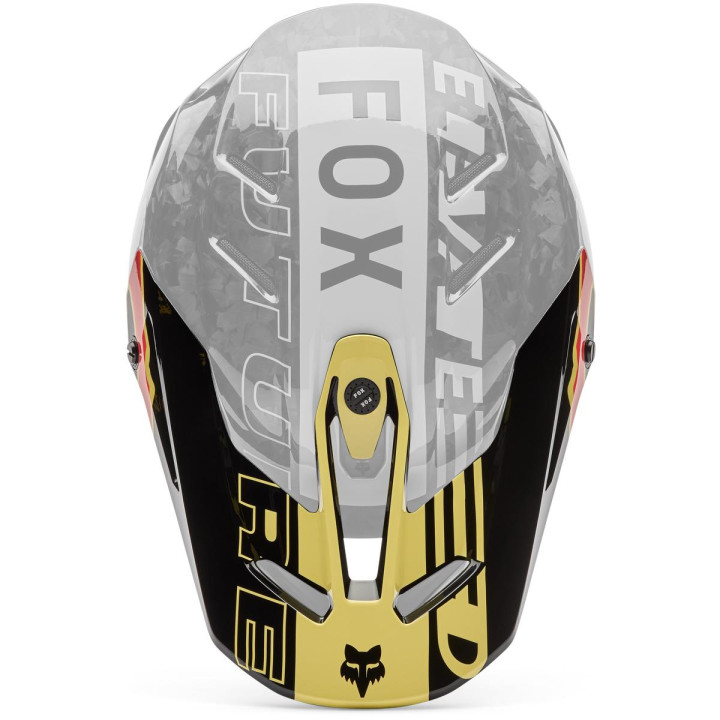 Visière FOX v3 rs - inning noir | Oxmoto