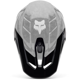 Visière FOX v3 rs - solid noir | Oxmoto