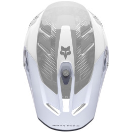 Visière FOX v3 rs - tactile blanc | Oxmoto