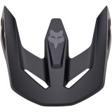 Visière enfant FOX v1 - solid noir mat | Oxmoto