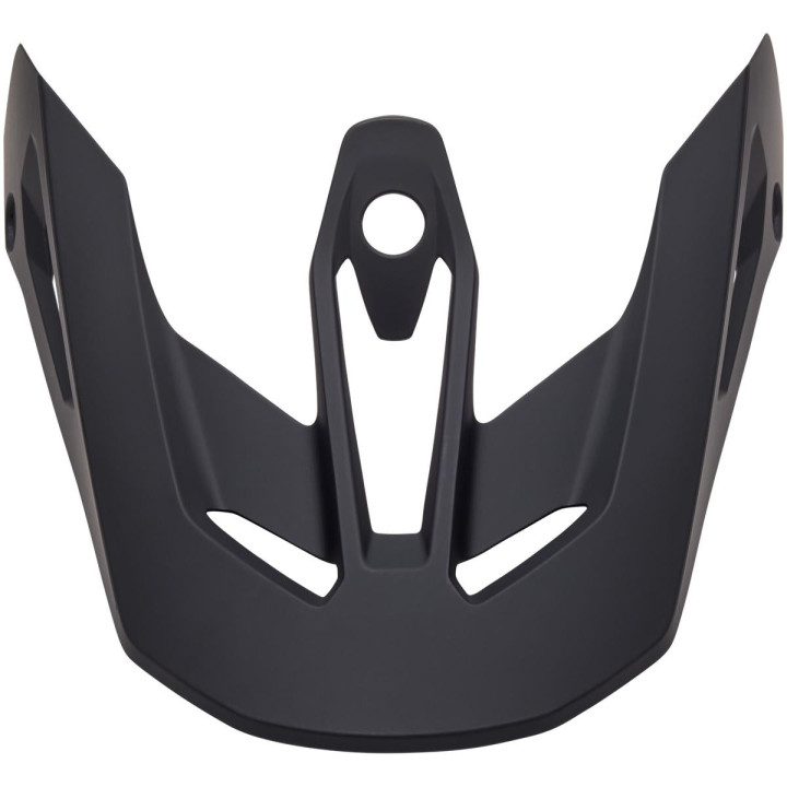 Visière enfant FOX v3 - solid noir mat | Oxmoto