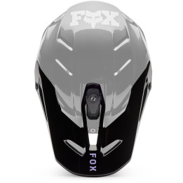 Visière enfant FOX v3 - spire noir/violet | Oxmoto