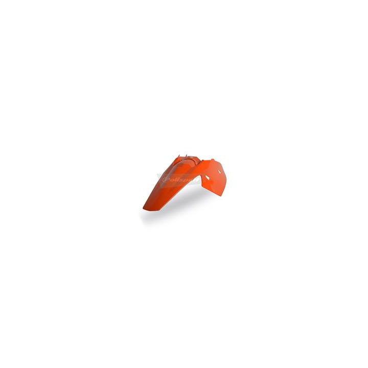 Garde-boue arrière + plaques latérales Polisport orange KTM 8567900008