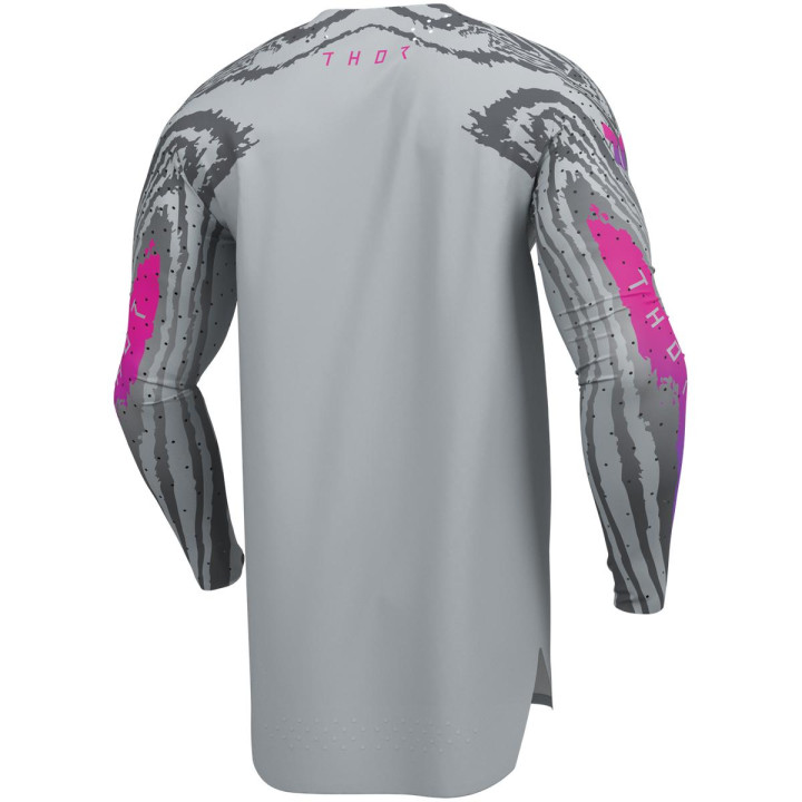 Maillot Thor sportmode damascus gris | Oxmoto