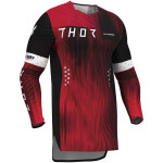 maillot thor sportmode vanish noir/rouge