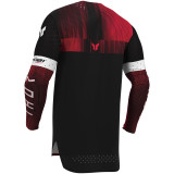 Maillot Thor sportmode vanish noir/rouge | Oxmoto