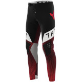 Pantalon Thor sportmode vanish noir/rouge | Oxmoto