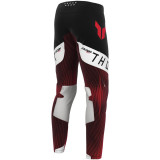 Pantalon Thor sportmode vanish noir/rouge | Oxmoto