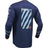Maillot Thor launchmode futura bleu/orange | Oxmoto