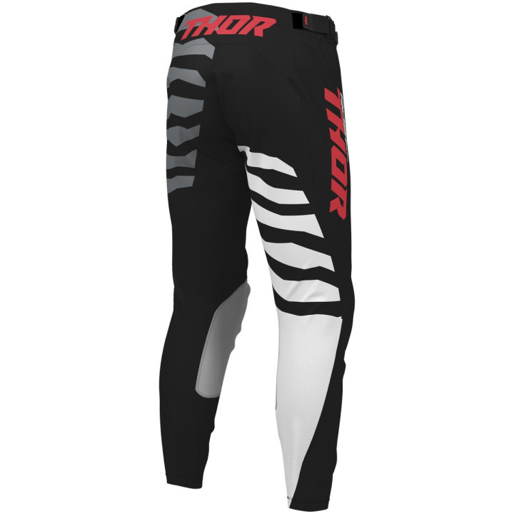 Pantalon Thor launchmode shredder noir/blanc | Oxmoto