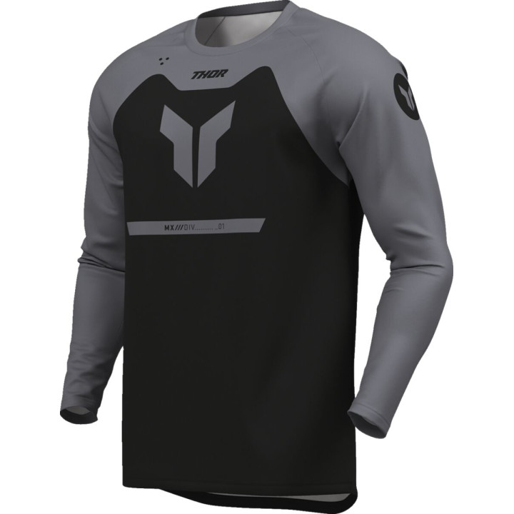 Maillot Thor ridemode menace noir | Oxmoto