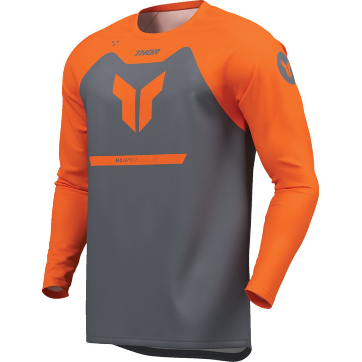Maillot Thor ridemode menace gris | Oxmoto