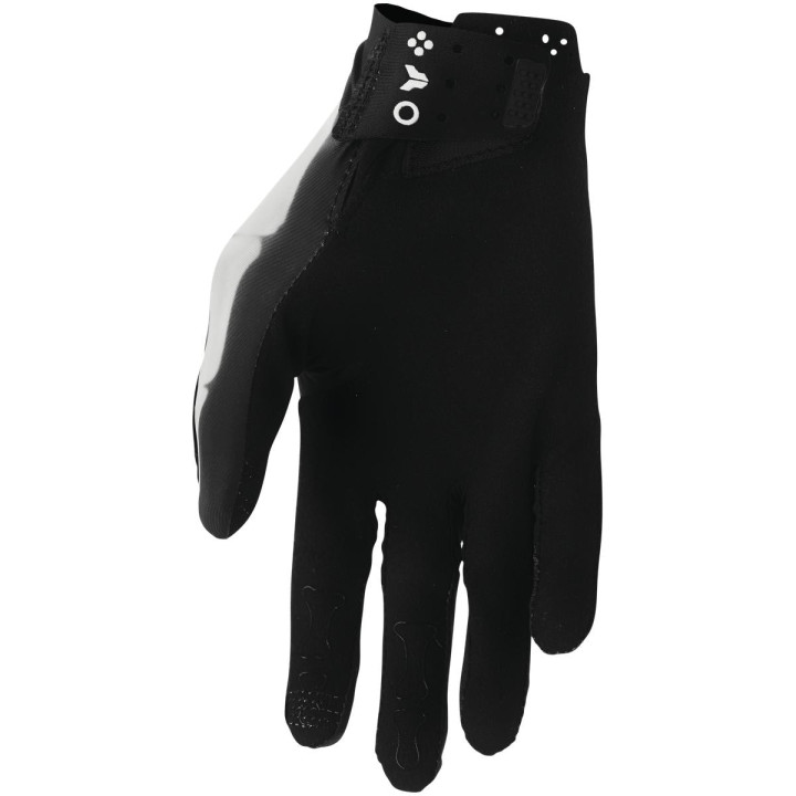 Gants Thor sportmode x-ray noir/blanc 33308289 | Oxmoto