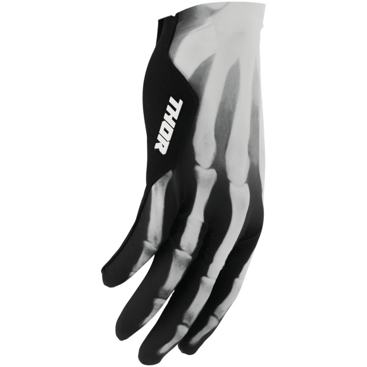 Gants Thor sportmode x-ray noir/blanc 33308289 | Oxmoto