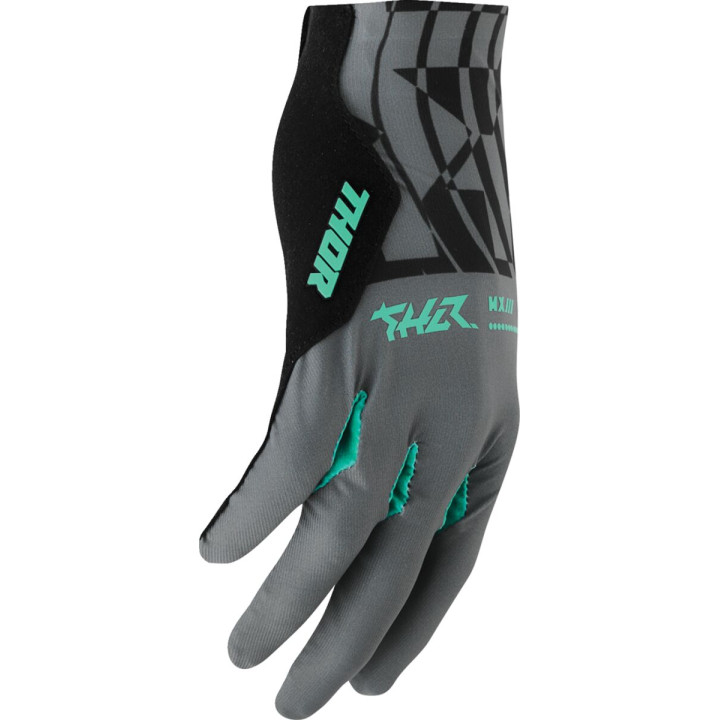 Gants Thor sportmode mind control gris/noir | Oxmoto