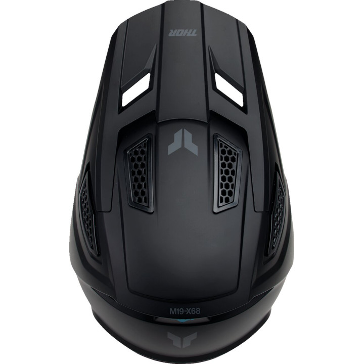 Casque Thor fleet noir mat | Oxmoto