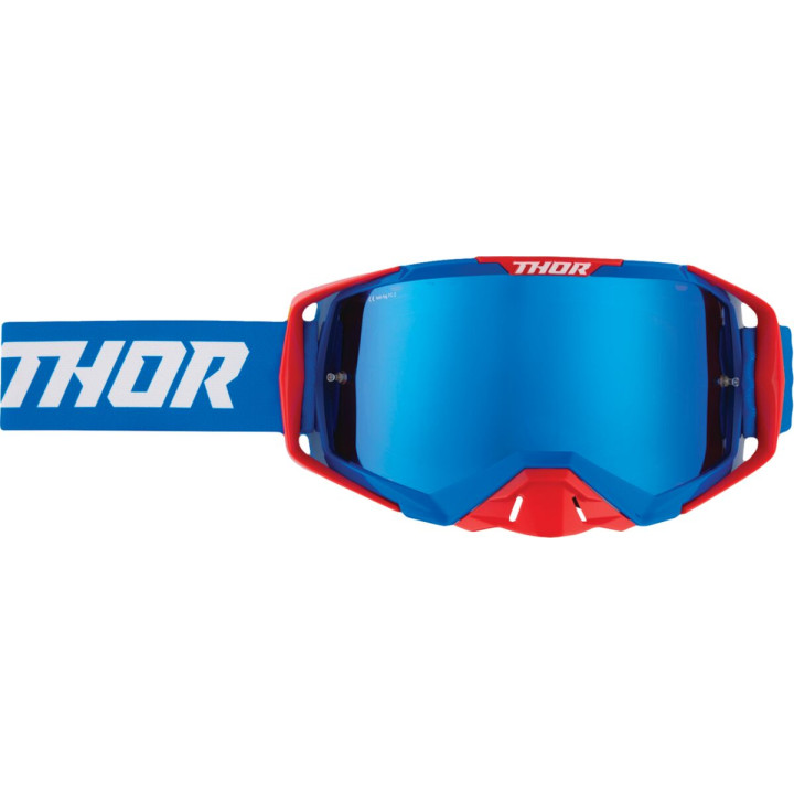 Masque Thor activate flite rouge/blanc/bleu | Oxmoto