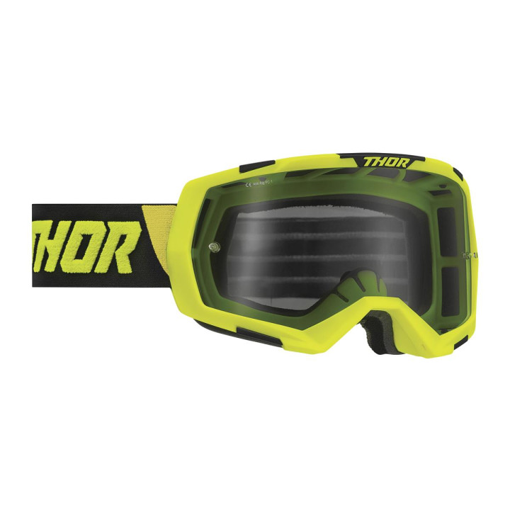 Masque Thor regiment lime/noir | Oxmoto