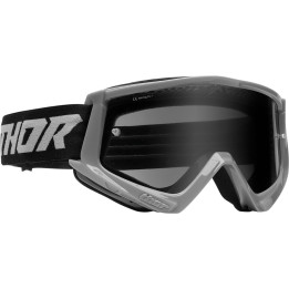 Masque Thor combat racer sand gris/noir | Oxmoto