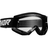 Masque Thor combat racer noir/blanc | Oxmoto