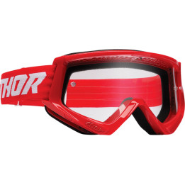 Masque Thor combat racer rouge/blanc | Oxmoto