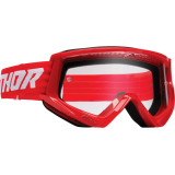 Masque Thor combat racer rouge/blanc | Oxmoto
