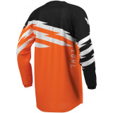 Maillot enfant Thor launchmode shockie fl orange/noir