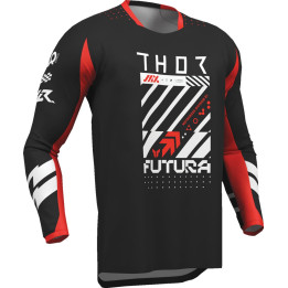 Maillot enfant Thor launchmode futura noir/rouge 29122590