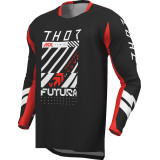 Maillot enfant Thor launchmode futura noir/rouge 29122590