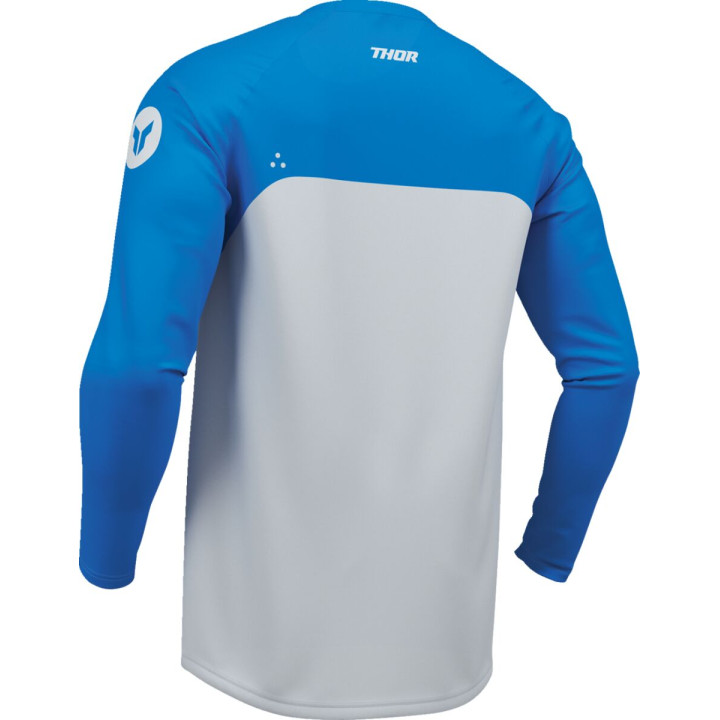 Maillot enfant Thor ridemode menace bleu | Oxmoto