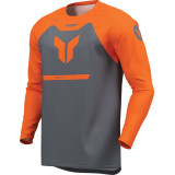 Maillot enfant Thor ridemode menace gris | Oxmoto