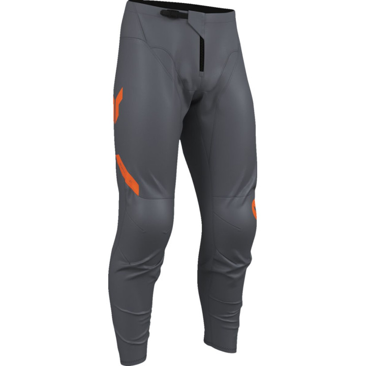 Pantalon enfant Thor ridemode menace gris | Oxmoto