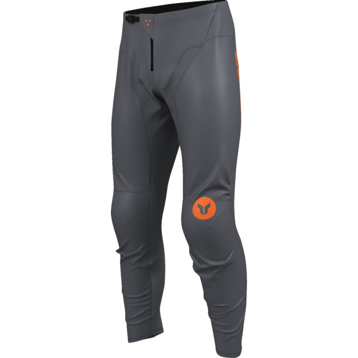 Pantalon enfant Thor ridemode menace gris | Oxmoto