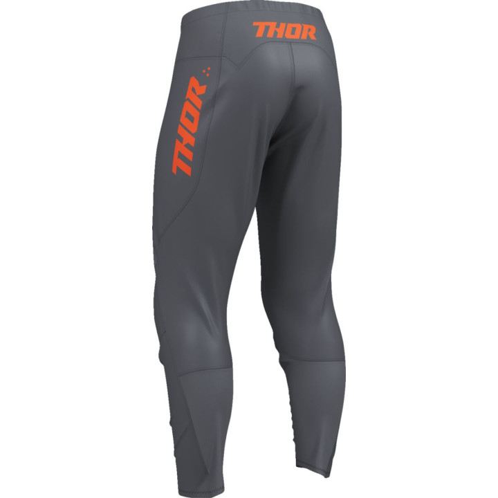 Pantalon enfant Thor ridemode menace gris | Oxmoto
