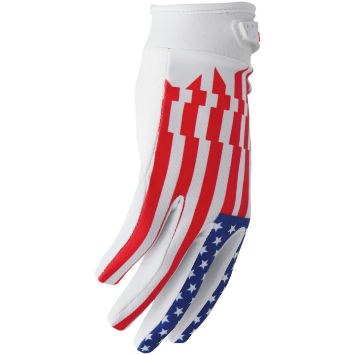 Gants enfant Thor launchmode patriot rouge/blanc/bleu