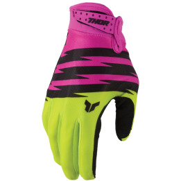 Gants enfant Thor launchmode shockie ac/fu | Oxmoto