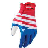Gants enfant Thor launchmode shockie rouge/bleu | Oxmoto
