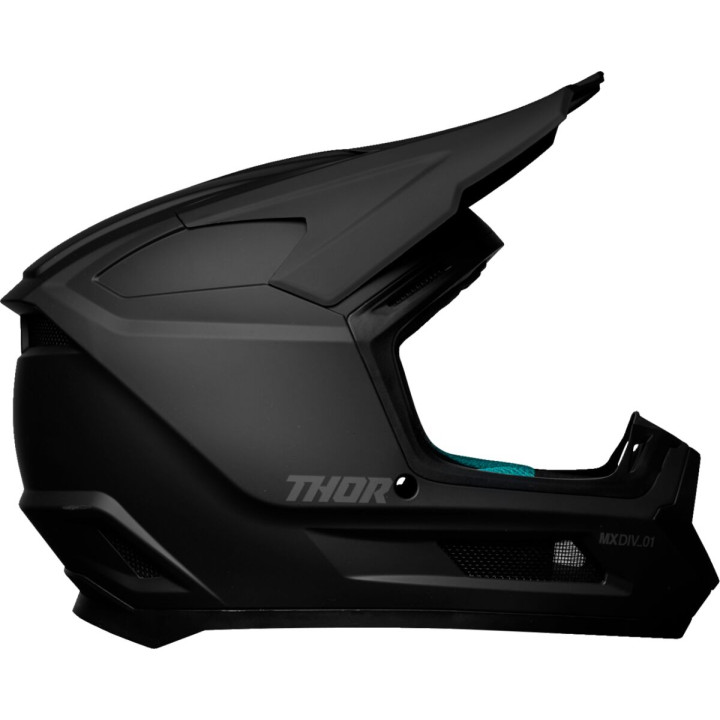 Casque enfant Thor fleet noir mat 1111674 | Oxmoto