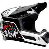 Casque enfant Thor fleet splat noir | Oxmoto