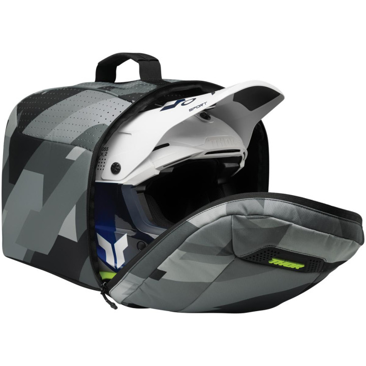 Sac à casque Thor helmet camo/acid | Oxmoto