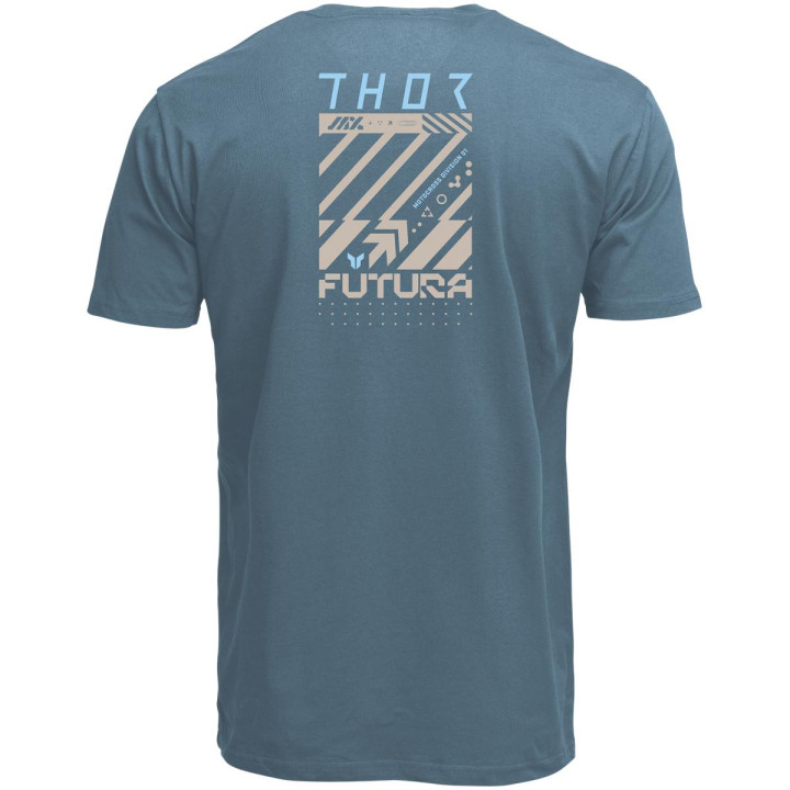 T-shirt Thor futura pétrole bleu | Oxmoto