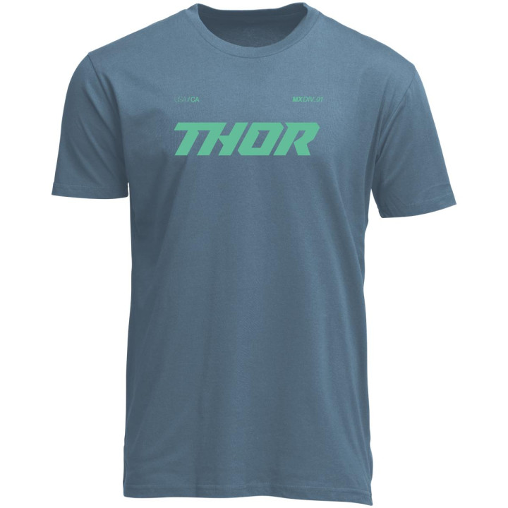 T-shirt Thor brave pétrole bleu | Oxmoto