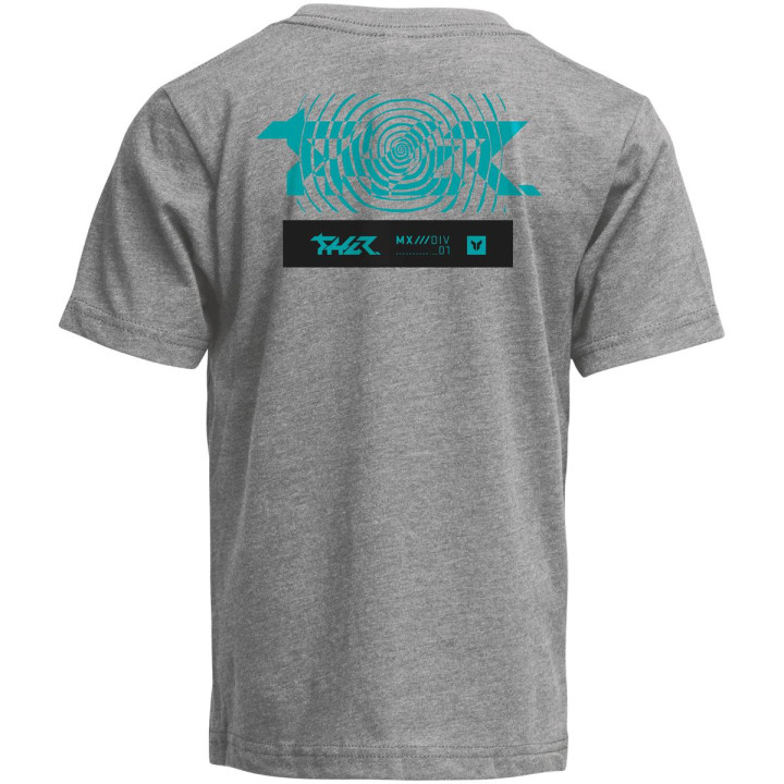T-shirt enfant Thor mind control heather gris | Oxmoto
