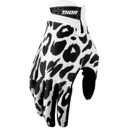 Gants Thor launchmode namir blanc/noir | Oxmoto