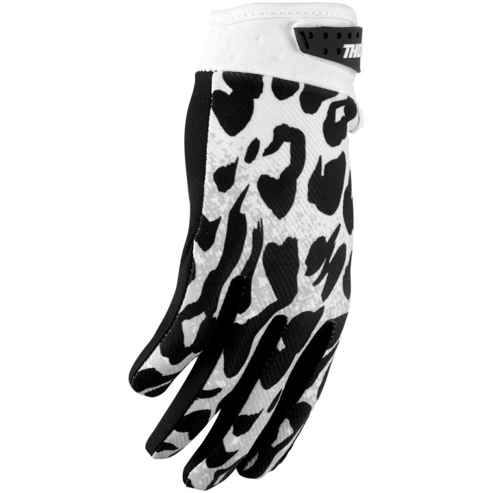 Gants Thor launchmode namir blanc/noir | Oxmoto