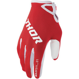 Gants Thor ridemode static rouge 33308337 | Oxmoto